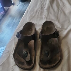 Brown Leather Sandals